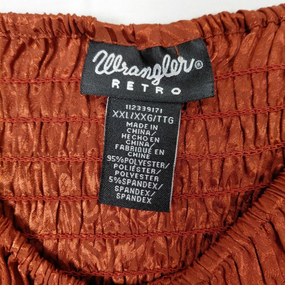 NWT Peasant Dress XXL Square Neck Smocked Bodice Puff Long Sleeves BOHO Prairie - Picture 8 of 15